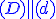\blue(D)\parallel(d)